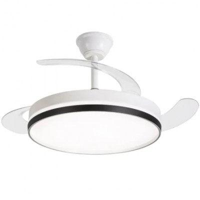 Ventilador de Techo Daewoo con aspas retráctiles DW5009/ 30W/ 3 Aspas/ 6 Velocidades