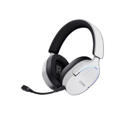 Auriculares Gaming Inalámbricos con Micrófono Trust Gaming GXT 491 Fayzo/ Bluetooth/ Jack 3.5/ Blancos