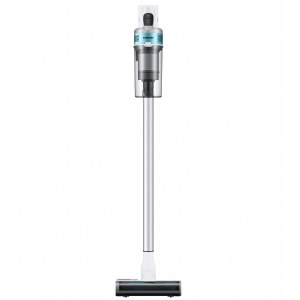 Aspirador escoba Samsung VS15T7031R1, autonomía 40 min, Filtro HEPA 5 capas, MultiCyclone, Motor Inverter, 21.6V, blanco