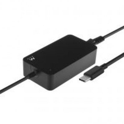 Cargador usb tipo c ewent ew3981 para portatiles 45w