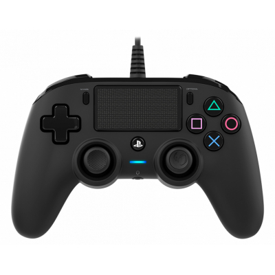 PS4OFCPADBLACK mando y volante Negro USB Gamepad Analógico/Digital PC, PlayStation 4