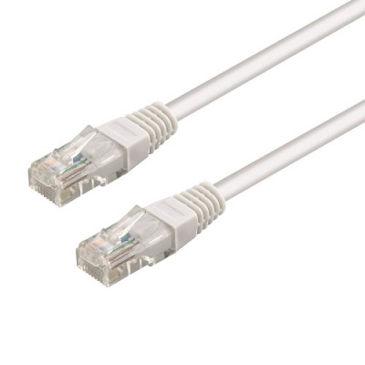 WP WPC-PAT-6U005W cable de red Blanco 0,5 m Cat6 U/UTP (UTP)
