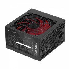 Mars Gaming MPIII850 Fuente Alimentación PC ATX 850W 5 Años Garant?a Tecnolog?a Silenciosa AI-RPM 85% Eficiencia Negro