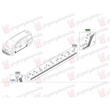 MOLDURA ALETA  TRASERA DE PLÁSTICO (O)