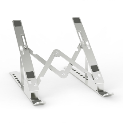 Aisens - Soporte De Sobremesa Ajustable Para Portatil / Tablet, Plata