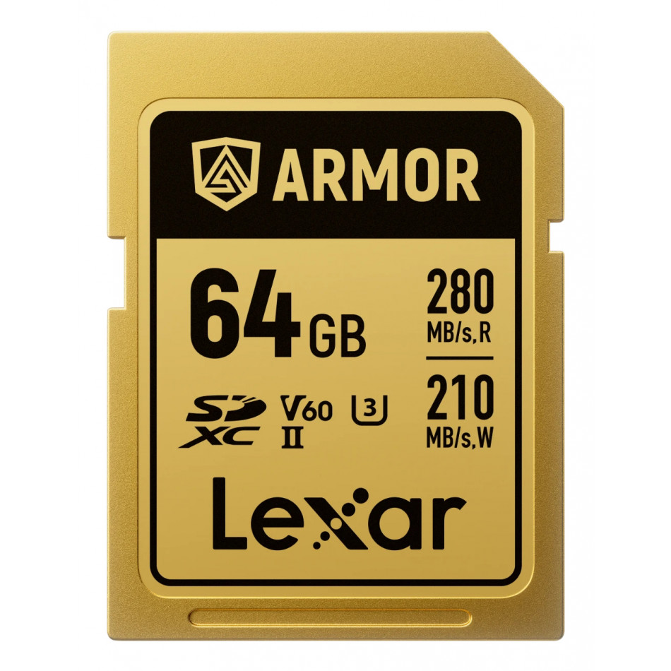 ARMOR GOLD 64 GB SDXC UHS-II