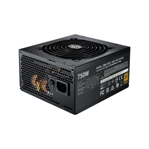 Cooler Master MWE Gold 750 - V2 unidad de fuente de alimentación 750 W 24-pin ATX ATX Negro