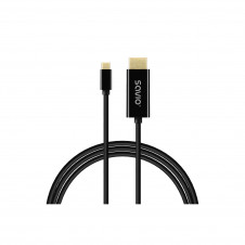 Savio CL-191 cable USB 2 m USB C Negro