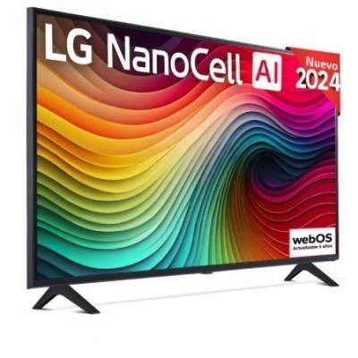 Televisor LG NanoCell 43NANO81T6A 43/ Ultra HD 4K/ Smart TV/ WiFi