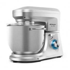 Batidora amasadora Orbegozo AM8000, 1800W, bol de 7 litros, inox