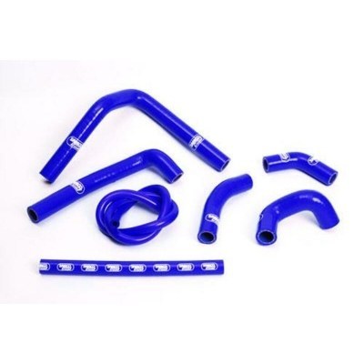 SAMCO Radiator Hoses - 7 Honda CR250R HON-17BLUE