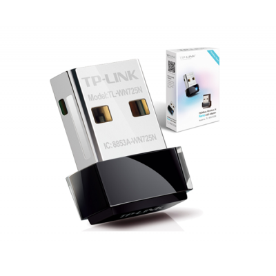 Adaptador USB - WiFi TP-Link TL-WN725N/ 150Mbps