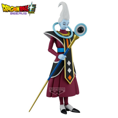 Figura banpresto dragon ball super beerus solid edge works whis 22cm