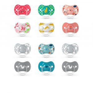 Chupete Fisiologico Silicona 6-18 m 2 Unidades