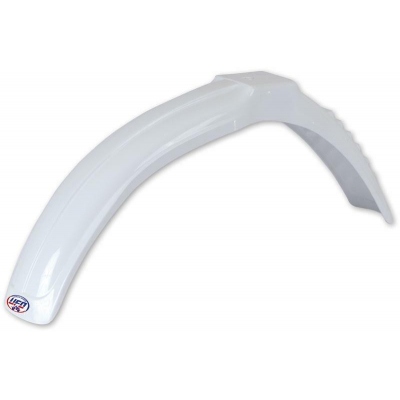 Guardabarros delantero universal UFO cross-enduro mediano blanco ME08003-W ME08003#W