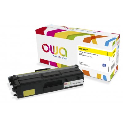 ARMOR OWA Toner Amarillo para BROTHER HL-L9310, MFC-L-9570 TN-910Y
