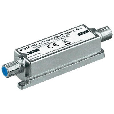 Filtro LTE 4G-LTE F economico F Hembra a Hembra