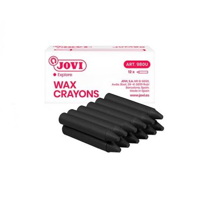 JOVI C.12 CERAS COLOR NEGRO