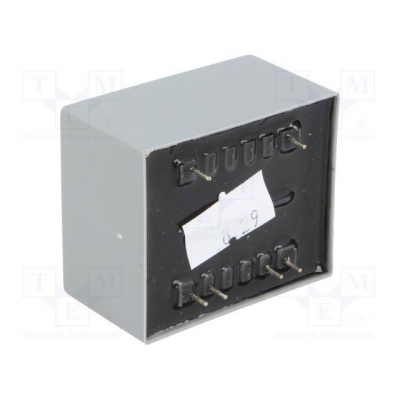 Transformador Encapsulado Salida 12V+12Vac 12VA E230Vac