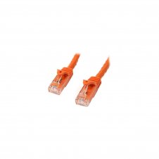 StarTech.com N6PATC10MOR cable de red conectores RJ45 Cat6 U/UTP - 10m Naranja
