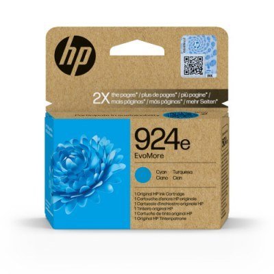 HP 924e Cyan Cartucho de Tinta Original - 4K0U7NE