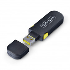 StarTech.com Llave de Bloqueo USB-A - 4 Tapones Antipolvo USB-A con Pestillo - Protectores Guardapolvos de Puerto USB a Presión - Reutilizables