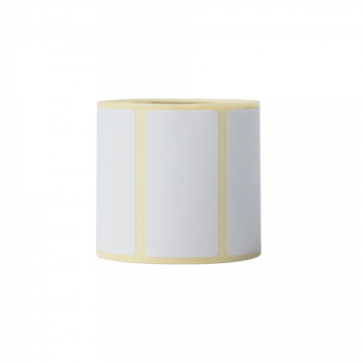 BROTHER 12 rollos de etiquetas termicas blancas - Cada rollo contiene 500 etiquetas de 51mm x 26 mm