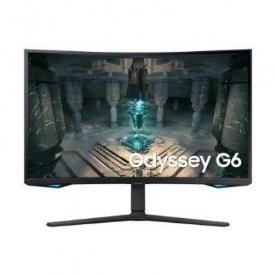 Monitor Inteligente Gaming Curvo Samsung Odyssey G6 S32BG650EU/ 32/ QHD/ 1ms/ 240Hz/ VA/ Multimedia/ Negro