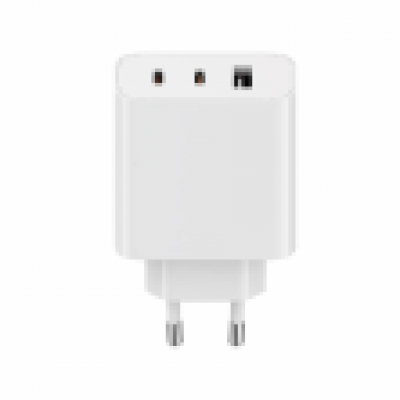 CARGADOR DE PARED XIAOMI 2XUSB-C 1USB-A 67W + CABLE WHITE