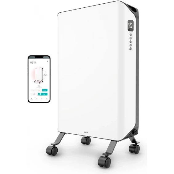 Radiador de aceite Duux Edge DXOH20, 2.000 W, WiFi, blanco