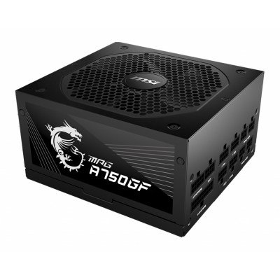 Fuente de alimentacion atx 750w msi mpg a750gf - 80+ gold - full modular - 2xcpu 8p