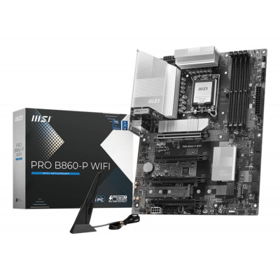 PRO B860-P WIFI placa base Intel B860 LGA 1851 (Socket V1) ATX