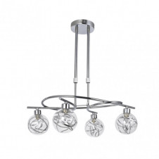 Lampara Varanasi 4xg9 Cromo Regx50x32 Cm