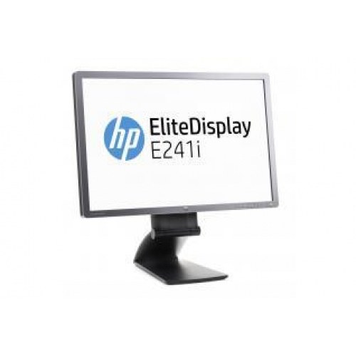 Monitor Reacondicionado 24 HP EliteDisplay E241i / VGA - DP/ Negro-Plata / Grado A-