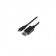 StarTech.com CDP2DP141MB adaptador de cable de vͭdeo 1 m DisplayPort USB Tipo C Negro