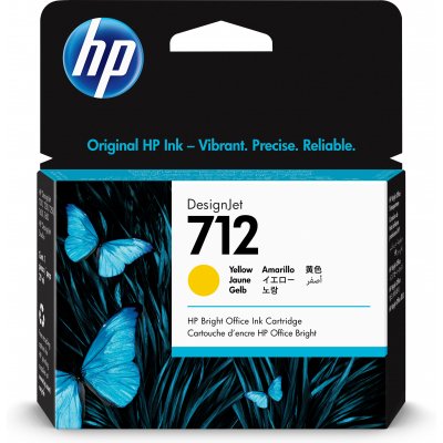 TINTA AMARILLA HP 712