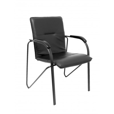 Pack 2 sillas Samba similpiel negro