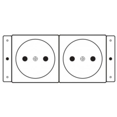 Kramer Electronics TS-2DE toma de corriente