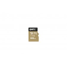 Emtec SpeedIN PRO Memoria microsdxc flash 128gb UHS-I Class 3 (U3) negro oro