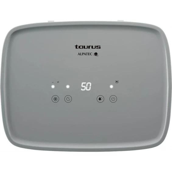 Deshumidificador Taurus PLEASANT, 12 litros/día, depósito 2,5 litros, 43 dB, drenaje continuo, para 25 m², blanco - imagen 2
