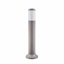Pilar Exterior Azafran 1xe27 Gris 40x9,1x9,1 Cm Policarbonato Ip44