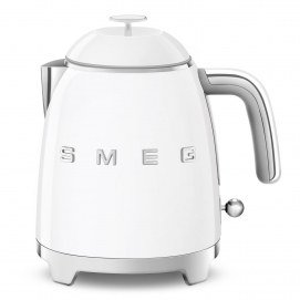 Hervidor Smeg KLF05WHEU, 0.8 litros, 1400W, blanco