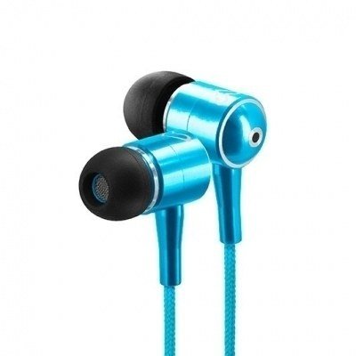 Auriculares energy sistem urban 2 cyan in ear - aleacion aluminio - iman neodimio - peso ligero