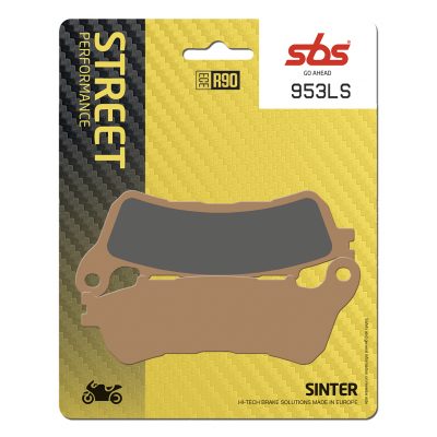 LS Street Excel Sintered Rear Brake Pads SBS 953LS