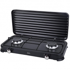 Jata JECG2702 Cocina Gas 2 Quemadores Negro