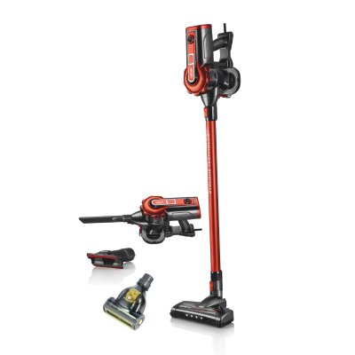 VC-600.047A aspiradora de pie y escoba eléctrica 2-in-1 stick vacuum Corriente alterna Secar Sin bolsa 0,6 L 600 W Negro, Rojo