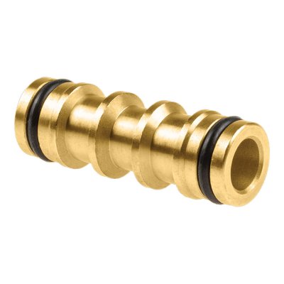 Conector de 2 vias laton brass