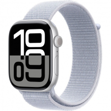 Apple Watch Series 10 OLED 46 mm Digital 416 x 496 Pixeles Pantalla táctil Plata Wifi GPS (satélite)