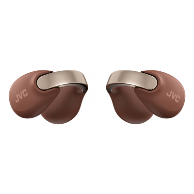 HA-NP1T Auriculares True Wireless Stereo (TWS) Clip de oreja Llamadas/Música USB Tipo C Bluetooth Marrón, Plata