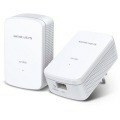 HOMEPLUG MERCUSYS MP500 KIT CON CONEXION LAN GIGABIT KIT 2 UNIDADES